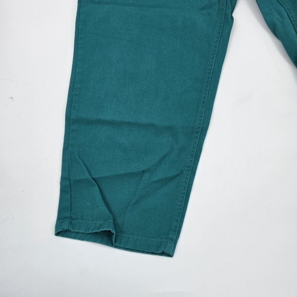 Woman Within Jeans Women’s 22WP Teal Denim Wide Leg Pants - Picture 4 of 8